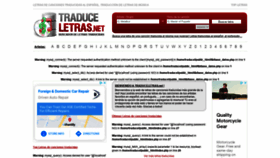 What Traduceletras.net website looked like in 2021 (2 years ago)