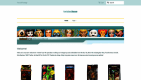 What Twistedtoys.co.uk website looked like in 2021 (2 years ago)