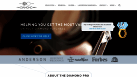 What Truthaboutdiamonds.com website looked like in 2021 (2 years ago)