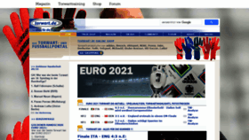 What Torwart.de website looked like in 2021 (2 years ago)