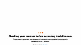 What Tradukka.com website looked like in 2021 (2 years ago)