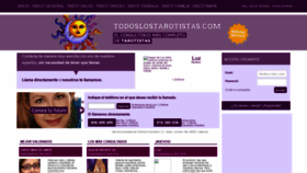 What Todoslostarotistas.com website looked like in 2021 (2 years ago)