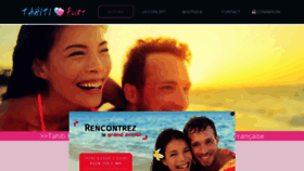 What Tahitiflirt.com website looked like in 2021 (2 years ago)