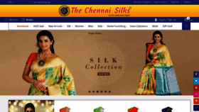 What Thechennaisilks.com website looked like in 2021 (2 years ago)