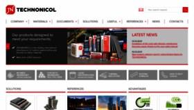 What Technonicol.in website looked like in 2021 (2 years ago)