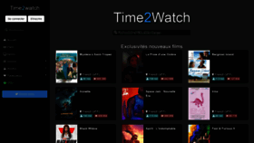 What Time2watch.site website looked like in 2021 (2 years ago)