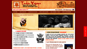 What Tonkinvoyage.com website looked like in 2021 (2 years ago)