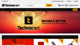 What Technocart.com website looked like in 2021 (2 years ago)