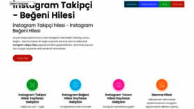 What Takipcivar.com website looked like in 2021 (2 years ago)