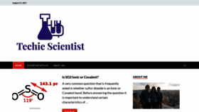 What Techiescientist.com website looked like in 2021 (2 years ago)