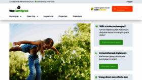What Topkunstgras.nl website looked like in 2021 (2 years ago)