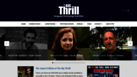 What Thebigthrill.org website looked like in 2021 (2 years ago)