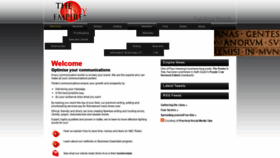 What Thefeistyempire.com website looked like in 2021 (2 years ago)