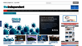 What Theindependentbd.com website looked like in 2021 (2 years ago)