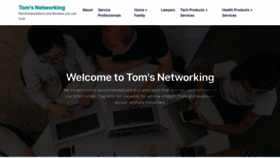 What Tomsnetworking.com website looked like in 2021 (2 years ago)