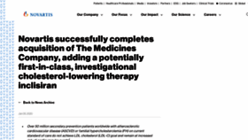 What Themedicinescompany.com website looked like in 2021 (2 years ago)