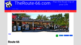 What Theroute-66.com website looked like in 2021 (2 years ago)