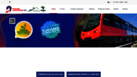 What Tremdocorcovado.rio website looked like in 2021 (2 years ago)