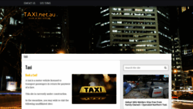 What Taxi.net.au website looked like in 2021 (2 years ago)