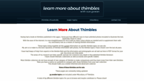 What Thimbleselect.com website looked like in 2021 (2 years ago)