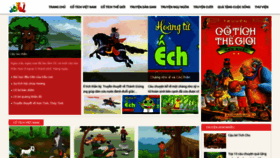 What Truyenco.com website looked like in 2021 (2 years ago)