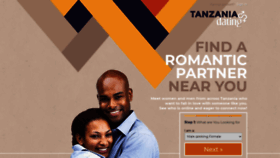 What Tanzaniadating.net website looked like in 2021 (2 years ago)