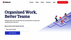 What Teambox.com website looked like in 2021 (2 years ago)