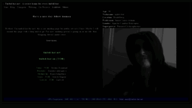 What Tinfoil-hat.net website looked like in 2021 (3 years ago)