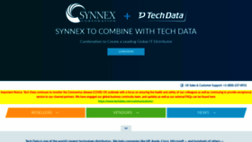 What Techdata.com website looked like in 2021 (2 years ago)
