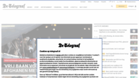 What Telegraaf.nl website looked like in 2021 (2 years ago)