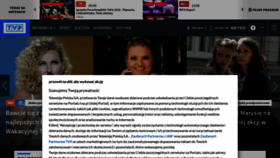 What Tvp.pl website looked like in 2021 (4 years ago)