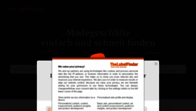 What Thelabelfinder.de website looked like in 2021 (2 years ago)