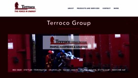 What Terroco.com website looked like in 2021 (2 years ago)