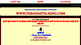 What Todaysatta-king.com website looked like in 2021 (2 years ago)