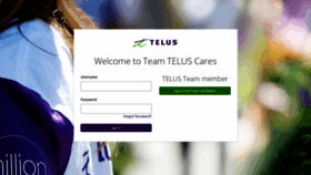 What Telus.benevity.org website looked like in 2021 (2 years ago)