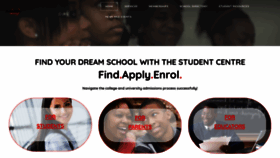 What Thestudentcentre.net website looked like in 2021 (4 years ago)