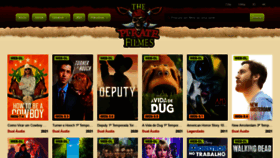 What Thepiratefilmes.co website looked like in 2021 (2 years ago)
