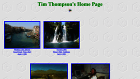 What Tim-thompson.com website looked like in 2021 (2 years ago)