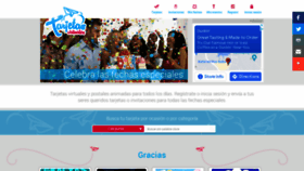 What Tarjetasnico.com website looked like in 2021 (2 years ago)