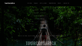 What Tourcostarica.com website looked like in 2021 (2 years ago)