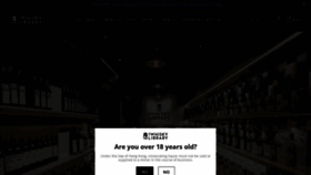 What Thewhiskylibrary.com website looked like in 2021 (4 years ago)