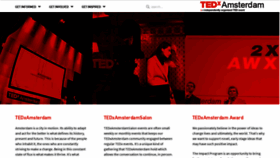 What Tedx.nl website looked like in 2021 (2 years ago)
