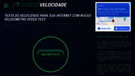 What Teste-de-velocidade.com website looked like in 2021 (2 years ago)