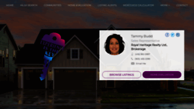 What Tammybudd.ca website looked like in 2021 (2 years ago)