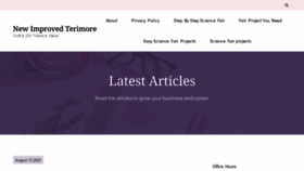 What Terimore.com website looked like in 2021 (2 years ago)
