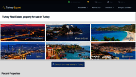 What Turkeyexpert.com website looked like in 2021 (2 years ago)
