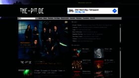 What The-pit.de website looked like in 2021 (2 years ago)