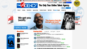 What Theagencyonline.com website looked like in 2021 (2 years ago)