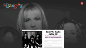 What Thebangles.com website looked like in 2021 (2 years ago)