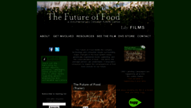 What Thefutureoffood.com website looked like in 2021 (2 years ago)